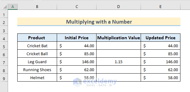 excel paste special multiply