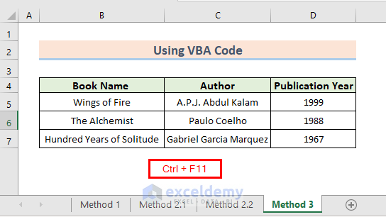 Insert VBA Code for Saving Excel File as CSV with Commas