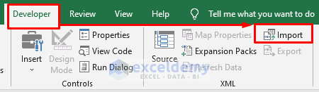 Extract XML File from Your System to Excel