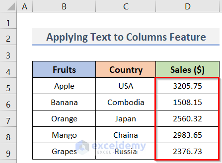 Change Decimal Separator with Text to Columns Feature