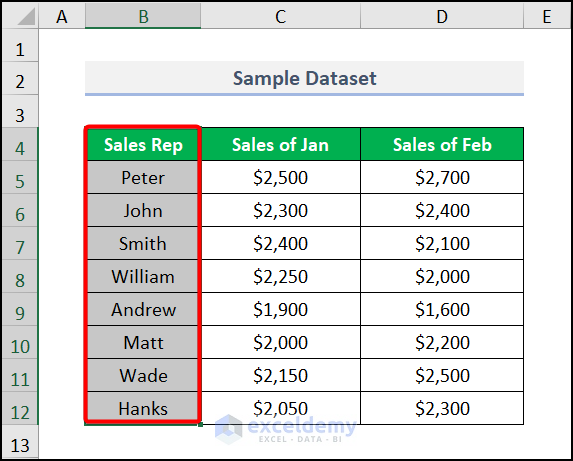How to Copy and Paste a Column to Another Sheet in Excel