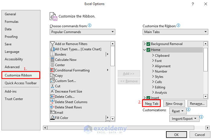Create a Questionnaire Manually in Excel