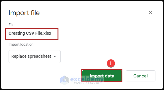 Importing Data from Excel Workbook