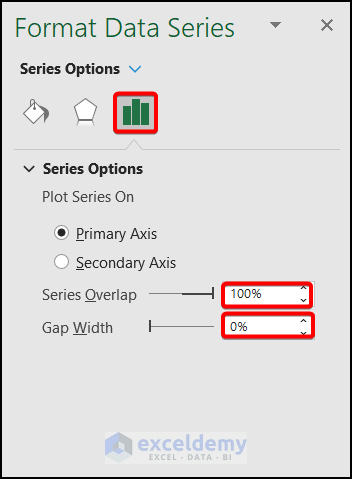 Format data series