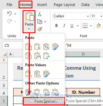 Remove Inverted Comma Using Multiplication