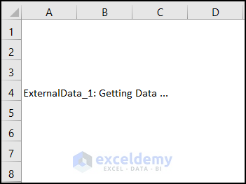 Getting Data from Google Sheets to Excel