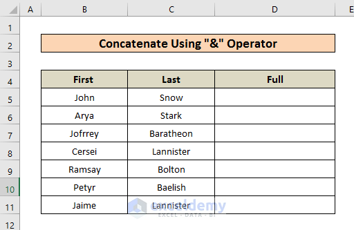 How to Concatenate with Delimiter in Excel
