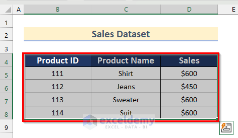 Use Relationships Feature to Create Table from Multiple Sheets in Excel