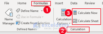 19-Recalculate Excel sheet using keyboard shortcut