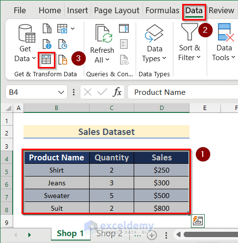 Append Data to Create Table in Excel Pivot Table from Multiple Sheets