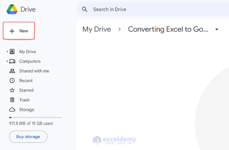 5-Add New Item to Google Drive