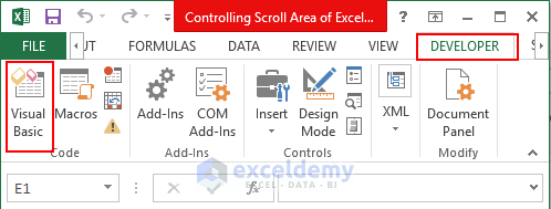 VBA code to limit Scroll Area