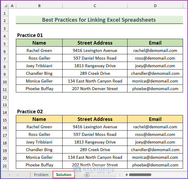 Spreadsheet Linking Best Practices for Linking Excel Spreadsheets - ExcelDemy