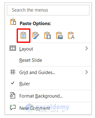 Exposed Excel Data After Embedding in PowerPoint
