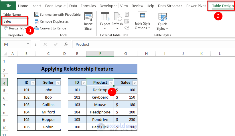 Add Table to Data in Excel