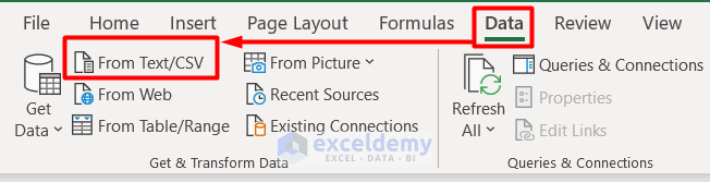 Export CSV File to Excel