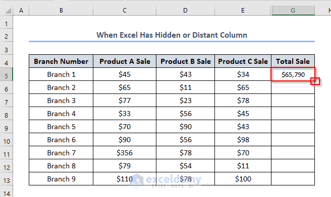 excel double click autofill not working