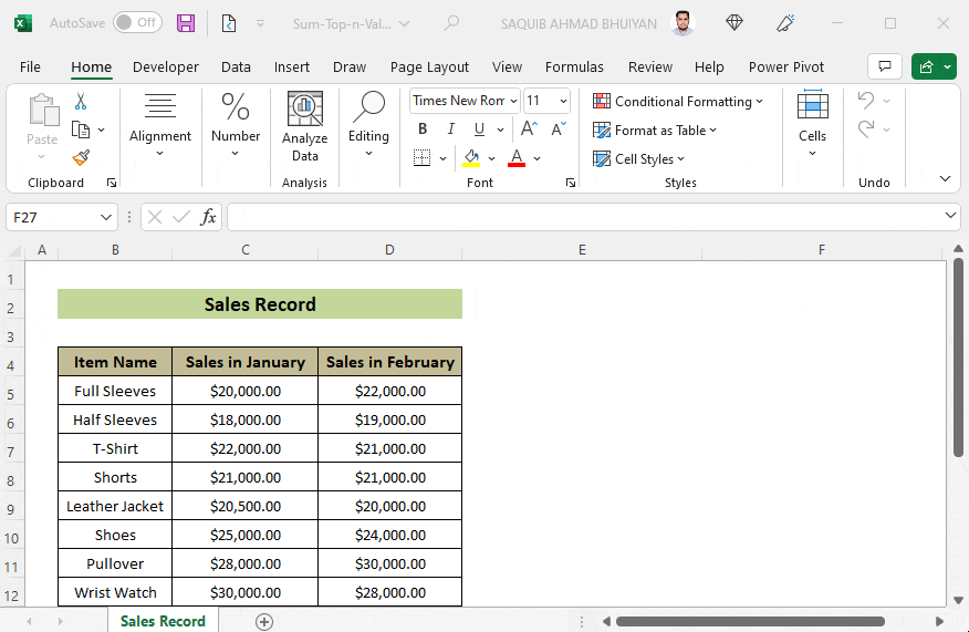 Excel Scrolling Too Many Rows Issue
