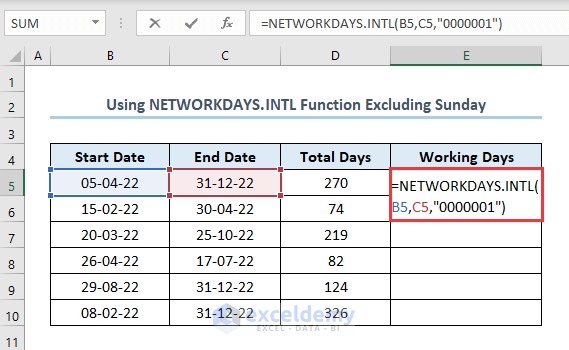 Utilizing Codes Inside NETWORKDAYS.INTL function