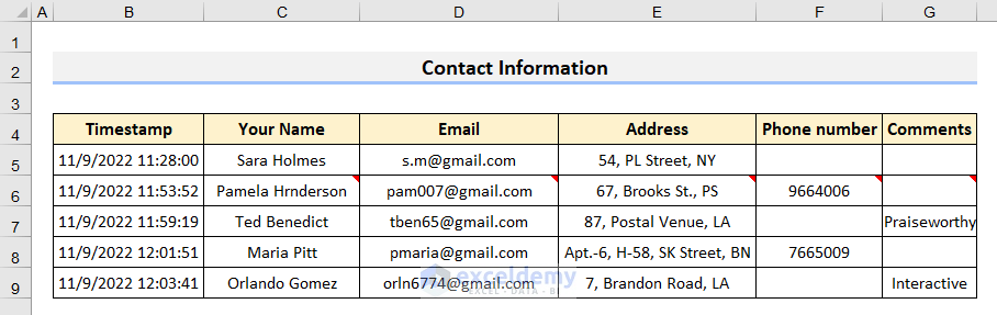 Export Google Form to Excel Sheet Directly