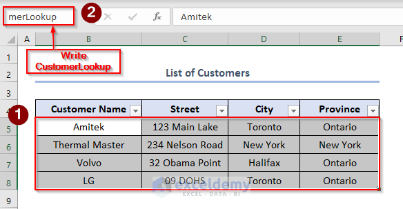 how to create an order form in excel