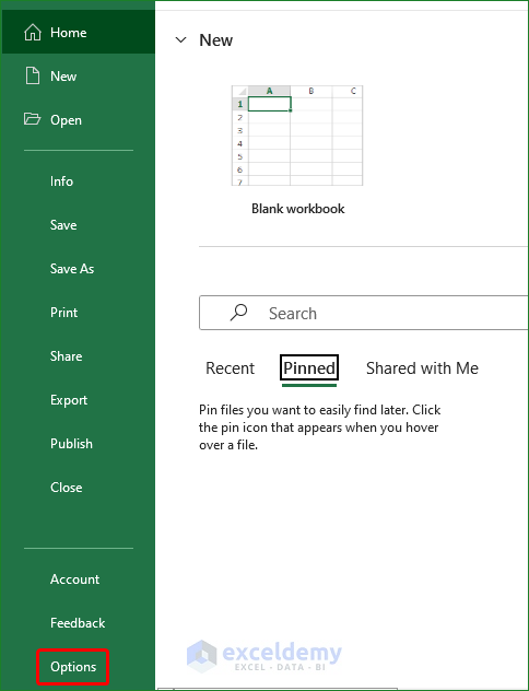 Enable Paste Option from Excel Advanced Options