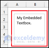 Running Excel VBA Code to Create Dynamic Text Box