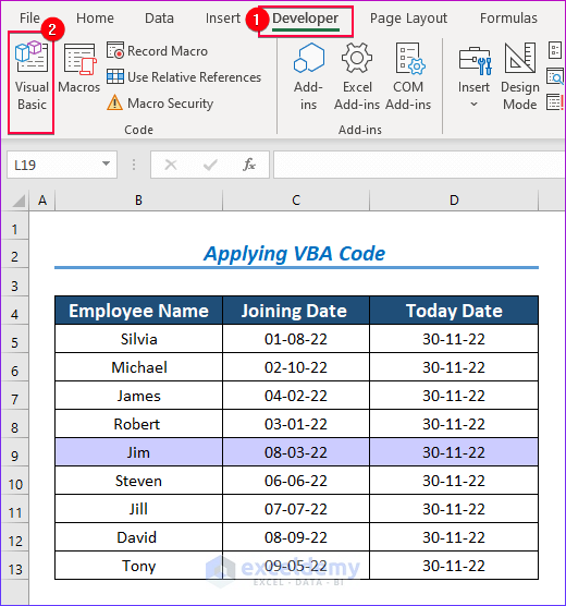 Applying VBA Code to Remove Highlighted Rows in Excel