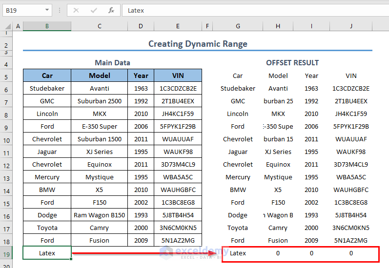excel ranges (2026 updated guide): dynamic ranges fast... Creating Dynamic Ranges with the OFFSET and the COUNTA Functions in ...
