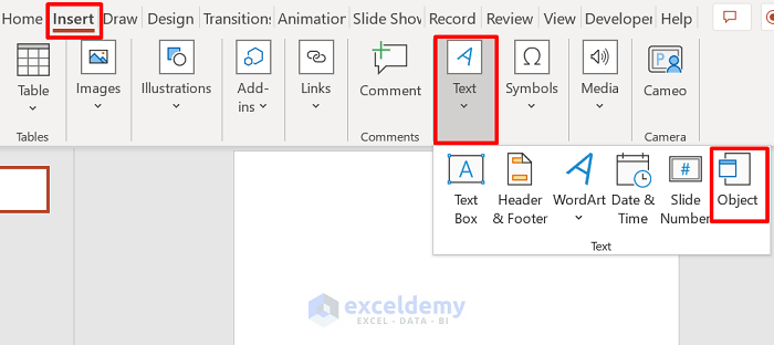 Automatically Create Slides Using Insert Command in PowerPoint