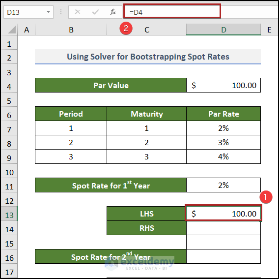 Utilizing Solver in Excel
