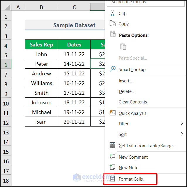 How to Show Numbers in Thousands on an Excel Chart