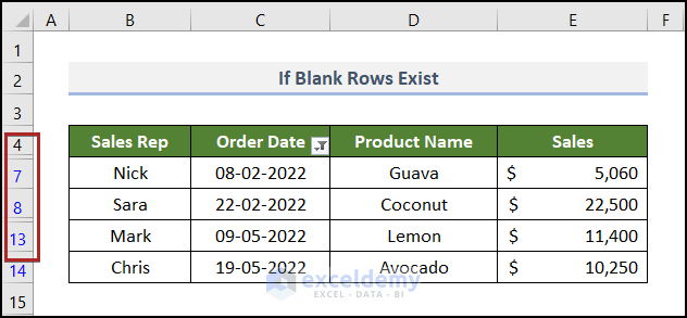 Fixing date filter not working in Excel