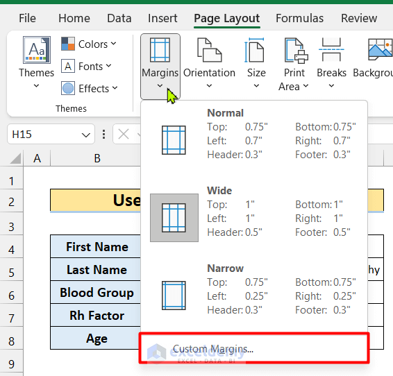 Utilizing Save As PDF Option to Solve Excel to PDF Margin Problem