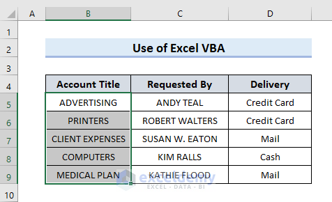 Excel VBA output of fonts in all caps