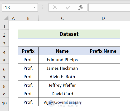 how to add prefix to entire column in excel