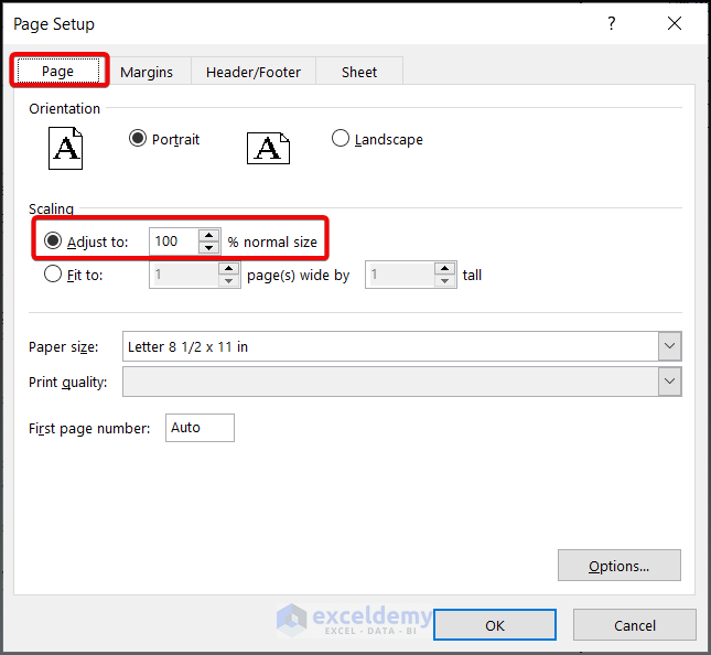 How to Increase Font Size in Excel for Printing