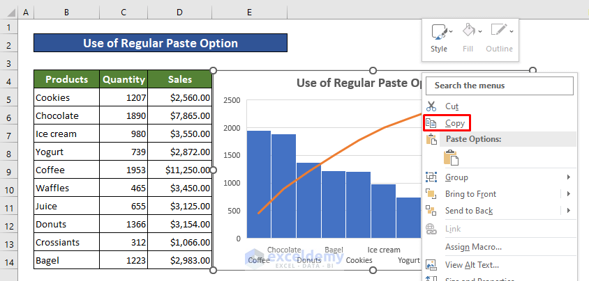 Link Powerpoint to Excel using Regular Paste