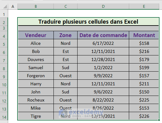 Google Translate to translate multiple cells in excel