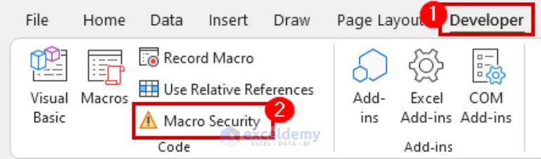 [Fixed] Excel Macros Enabled But Not Working