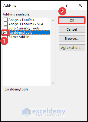 Removing Add-ins to prevent not enough memory error in Excel