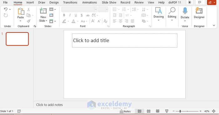 open a powerpoint presentation from excel vba