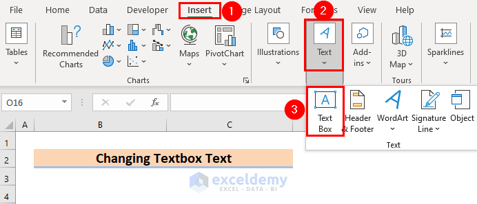 Insertar cuadro de texto en VBA Cambiar texto de cuadro de texto en Excel