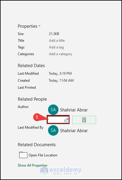 How to Apply Metadata Editor in Excel