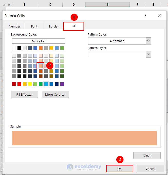 Selecting a Color for Excel conditional formatting IFERROR