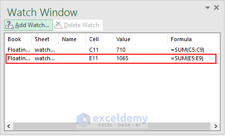 Spreadsheet Float How to Insert Floating Table in Excel (2 Easy Ways) - ExcelDemy