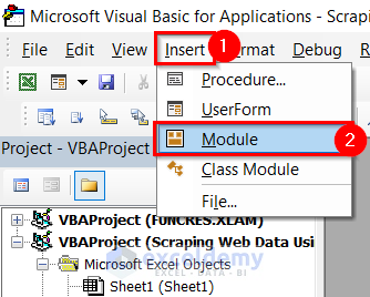 Write VBA Code for Scraping Web with Chrome in Excel VBA