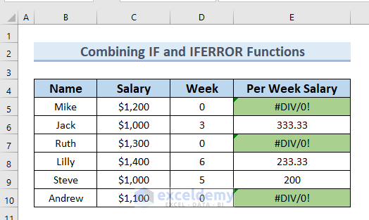 How to Use Conditional Formatting with the IFERROR Function in Excel ...