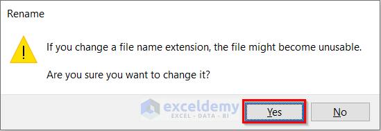 Use ZIP Extenxion to Decrypt Excel File Without Password