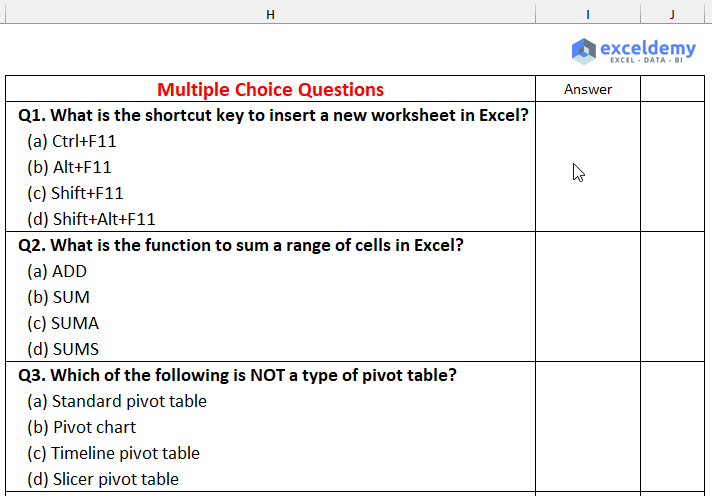 gif of advanced excel exam questions and answers